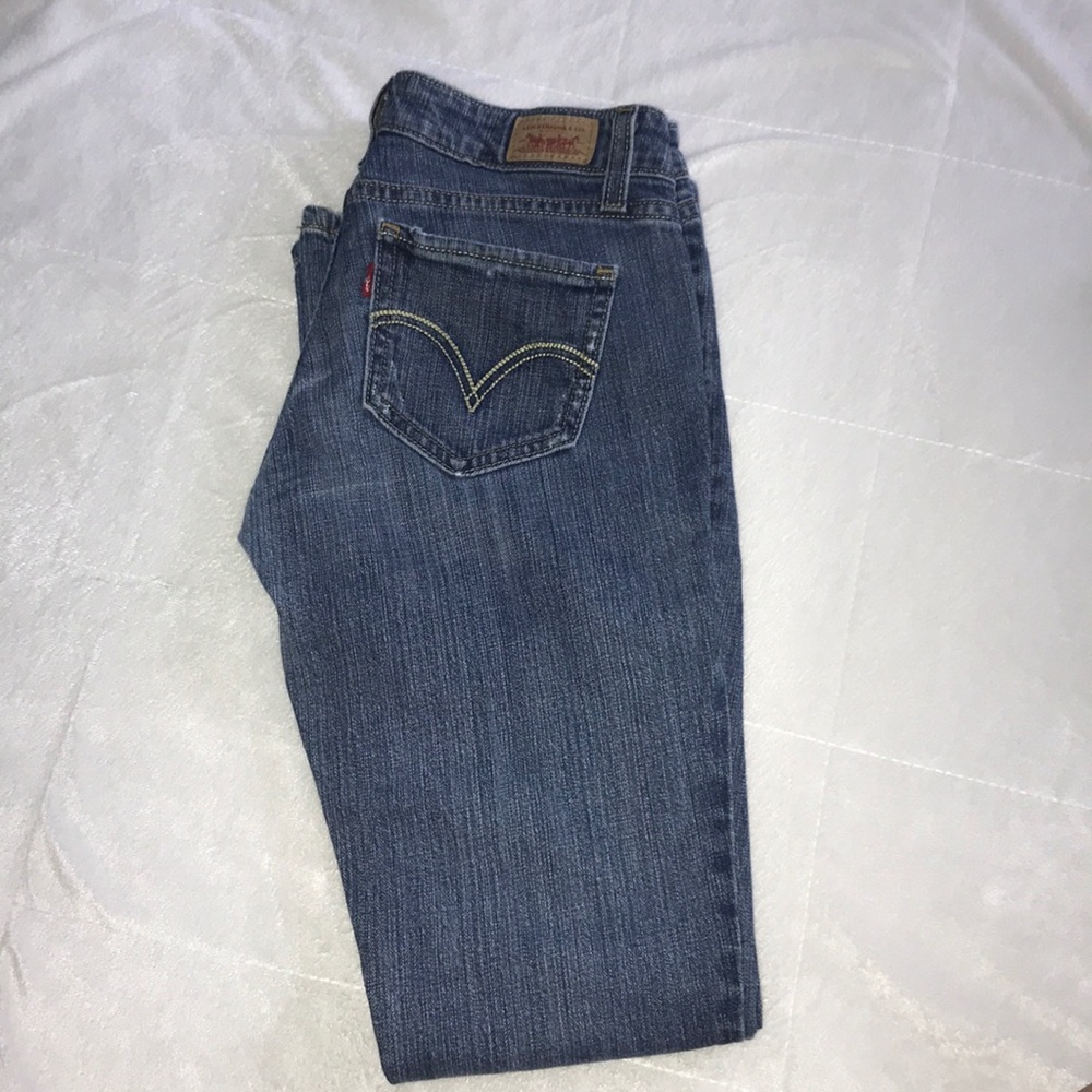 Levi Strauss Too Superlow 524 Flare Jeans